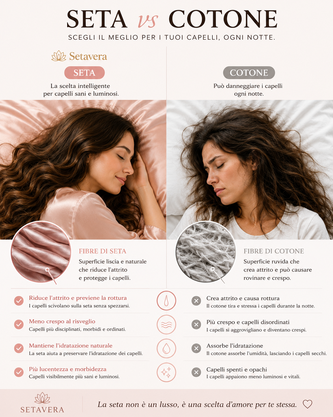 Kit Setavera  – Bonnet, Heatless Curler e Scrunchie in Seta Mulberry 22 Momme